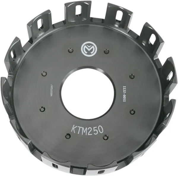 MOOSE RACING Billet Clutch Basket Anodized 