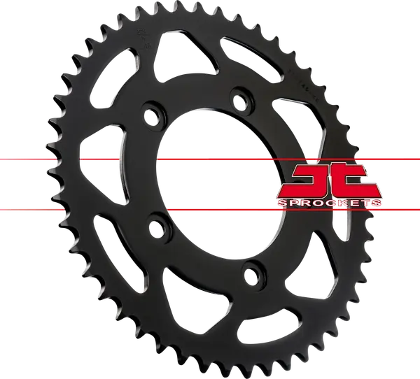 JT SPROCKETS Steel Rear Sprocket Black -0