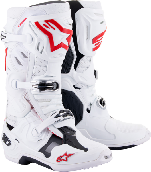Tech 10 Supervented Boots White -1