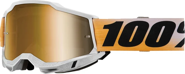 Ochelari 100% Accuri 2 White/Orange ONE SIZE, 1, nordicamoto.ro