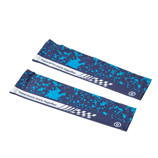 MÂNECI PROTECȚIE UV ICE SILK CFMOTO – ALBASTRU/ALB, 1, nordicamoto.ro