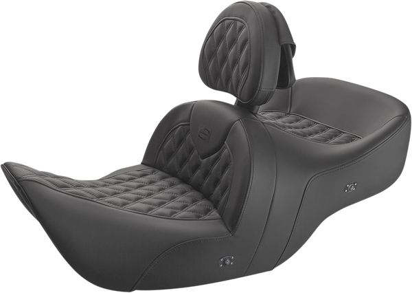Roadsofa Lattice Stitch Heated Seat Black, 1, nordicamoto.ro