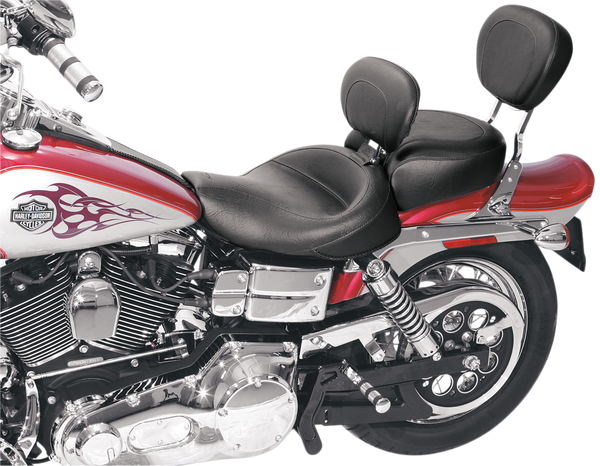 Wide Solo Seat With Removable Backrest Black, 2, nordicamoto.ro