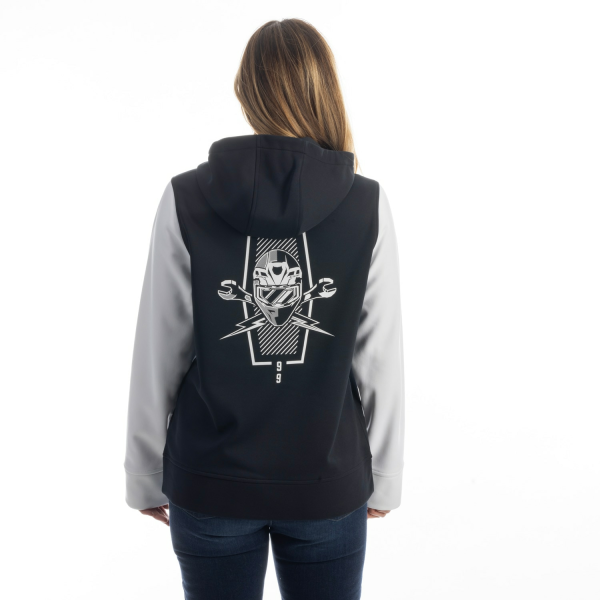 Hanorac Klim Klim Petrol Pullover Black - White-5