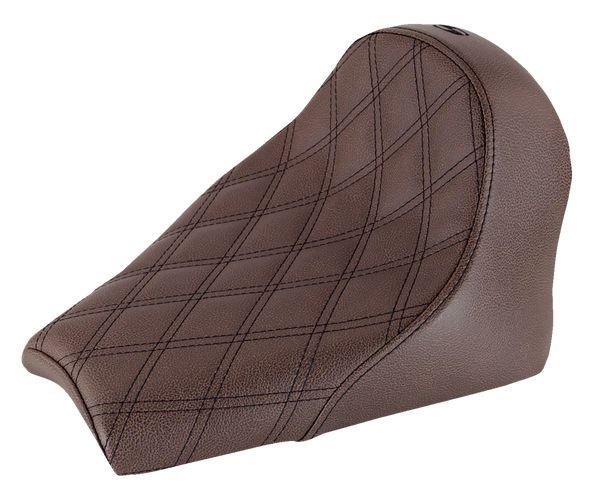 Renegade Lattice Stitched Solo Seat Brown, 1, nordicamoto.ro