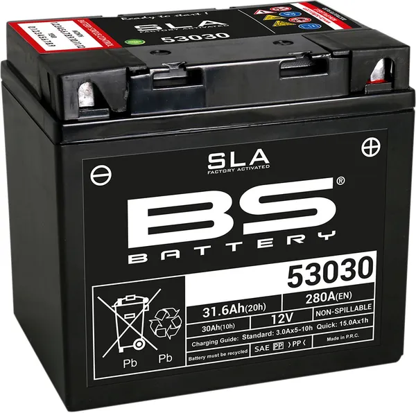 Sla Factory-activated Agm Maintenance-free Batteries Black-1