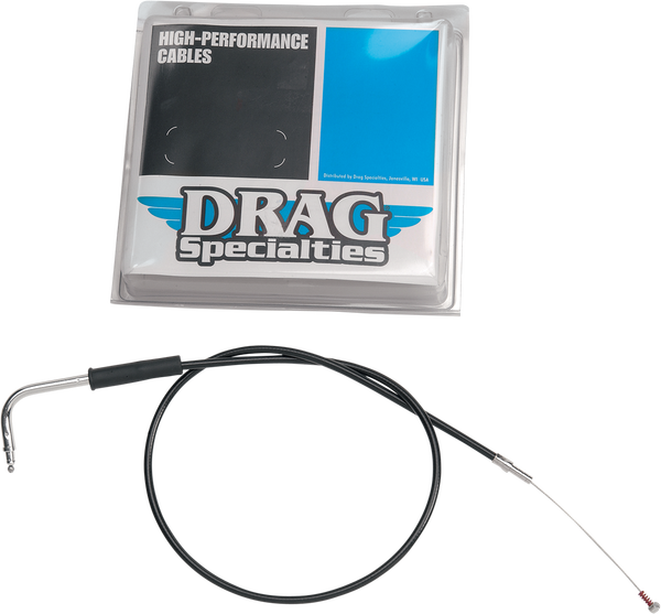 Black Vinyl Throttle/idle Cable Black, 1, nordicamoto.ro