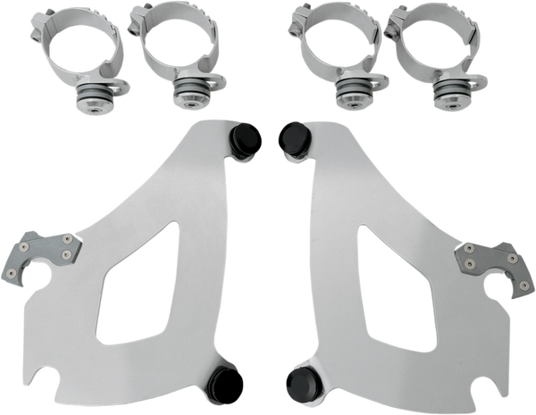 Bullet Fairing Mount Kit Polished, 1, nordicamoto.ro
