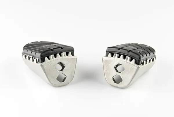 Evo Footrest Kit Silver -1