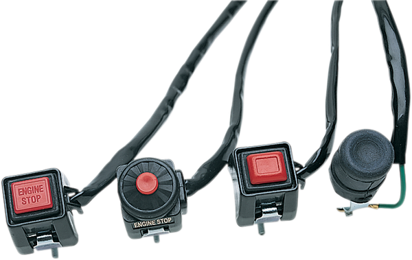 MOOSE RACING Kill Switch Black, Red, 2, nordicamoto.ro