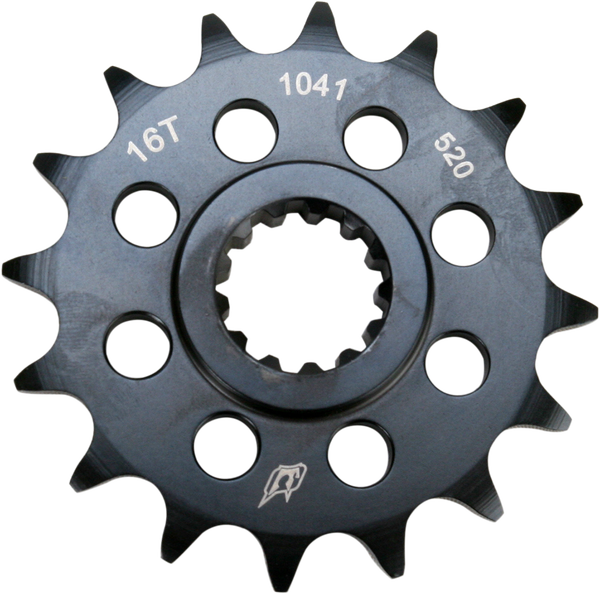 Lightweight Steel Sprocket Black, Zinc, 1, nordicamoto.ro