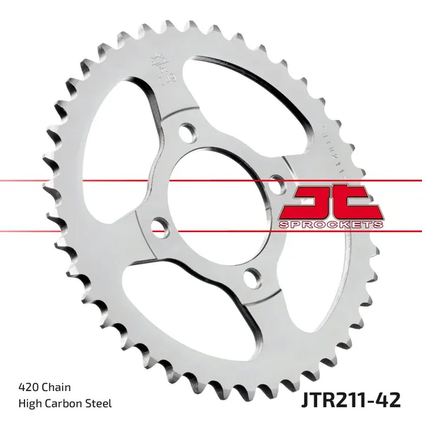 JT SPROCKETS Rear Sprocket Natural -1