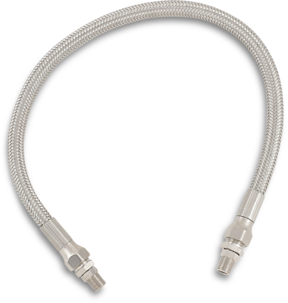 Universal Braided Oil Line Stainless Steel, 1, nordicamoto.ro