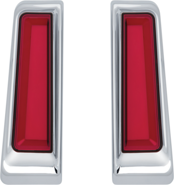 Tracer L.e.d. Inserts For Saddlebag Supports Red, 2, nordicamoto.ro