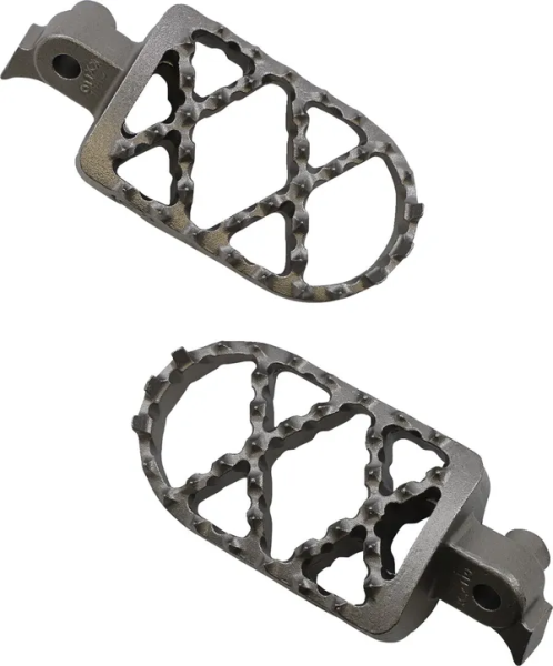 MOOSE RACING Pro Footpegs Silver -0
