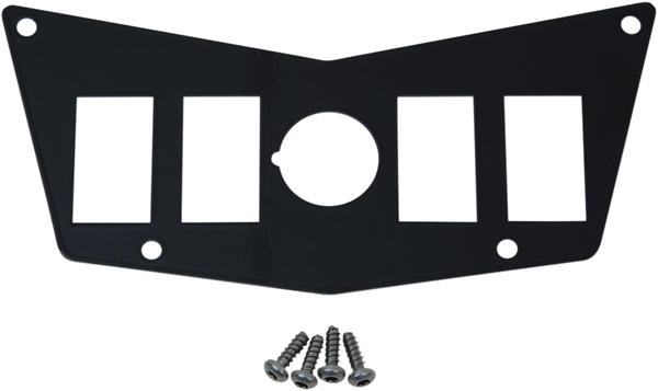 Center Dash Plate Black, 2, nordicamoto.ro