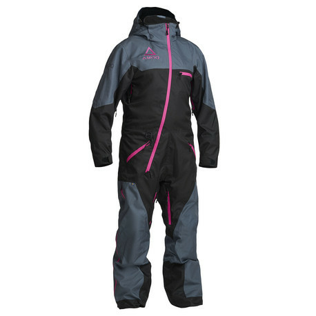 Combinezon Snowmobil Dama AMOQ Void Black/Grey/Pink Insulated-0