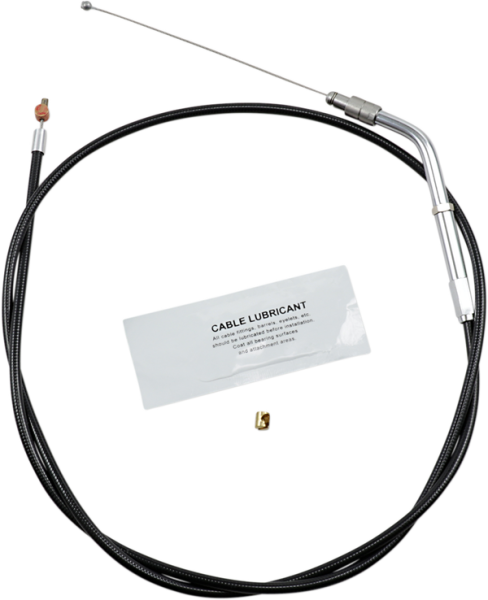 Black Vinyl Throttle/idle Cable Black Standard, 1, nordicamoto.ro