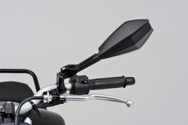 Aluminum Abs Mirror Black, 3, nordicamoto.ro