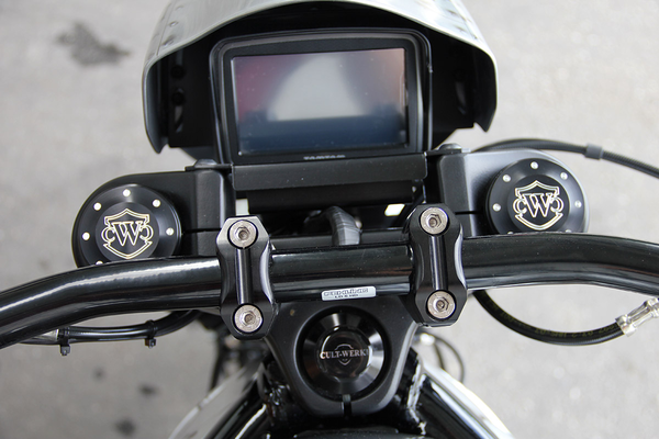 Riser For Harley V Rod Night Rod Special Black, 5, nordicamoto.ro