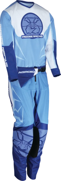 Tricou Copii MOOSE RACING Agroid Blue-2