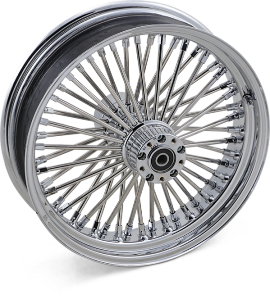 Fat Daddy 50-spoke Radial Laced Wheel Silver, 1, nordicamoto.ro