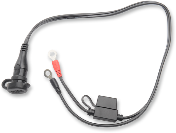 Permanent Battery Lead O-01 Black, 1, nordicamoto.ro