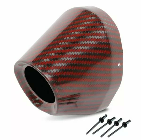 End Cap Carbon Fiber Black 