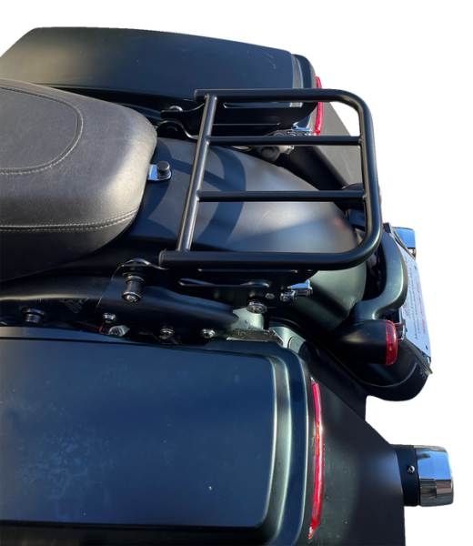 2-up Detachable Luggage Rack Black, 2, nordicamoto.ro