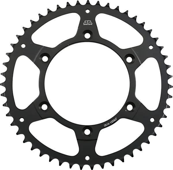 JT SPROCKETS Roată dințată neagră, 1, nordicamoto.ro