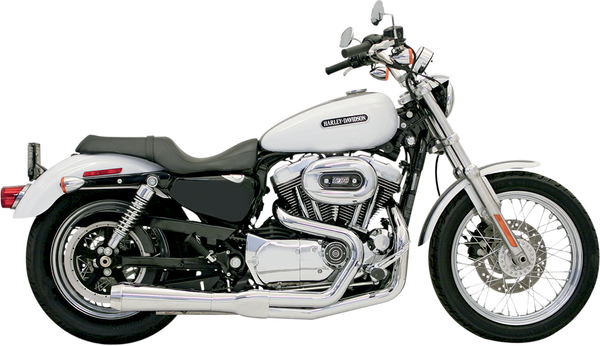 Road Rage 2:1 Exhaust System Chrome, 1, nordicamoto.ro
