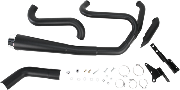 Road Rage 2:1 Exhaust System Black, 1, nordicamoto.ro