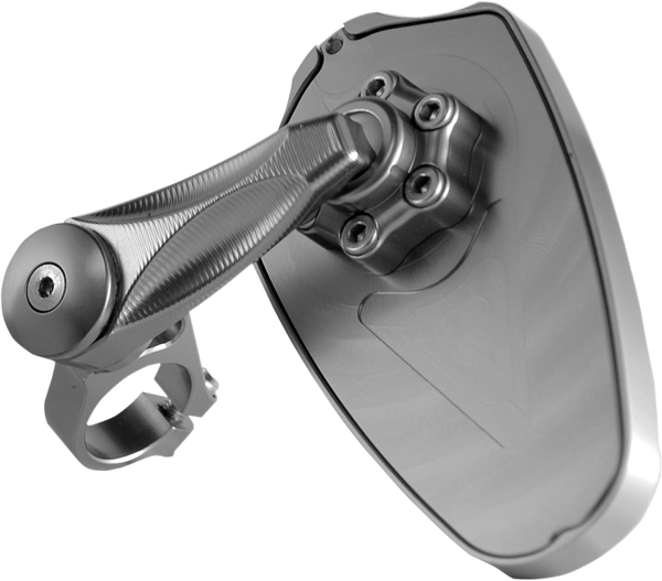 Felipe Bar End Mirror Silver, 1, nordicamoto.ro
