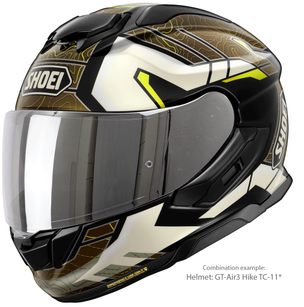 Casca integrala SHOEI GT-AIR3 HIKE TC-11 Negru/Maro/Alb/Galben XXL-2