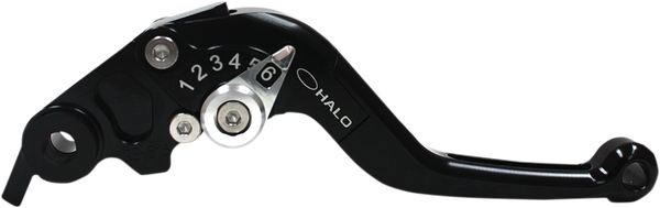 Halo Adjustable & Folding Brake Lever Black, 1, nordicamoto.ro