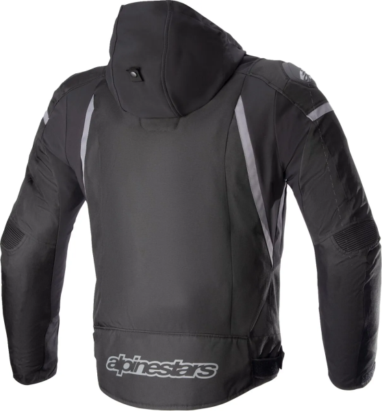Geaca Moto Alpinestars Zaca Waterproof Black/Gray-1