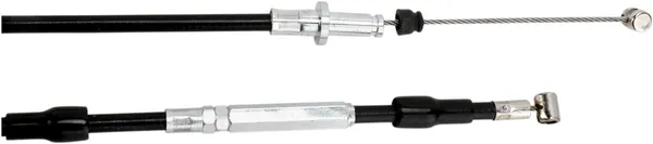 Black Vinyl Clutch Cable Black-0