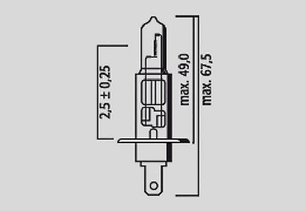 Halogen Headlight Bulbs, 1, nordicamoto.ro
