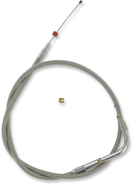 Stainless Steel Throttle/idle Cable Silver Standard, 1, nordicamoto.ro
