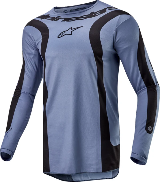 Tricou Alpinestars Fluid Lurv Blue, 3, nordicamoto.ro