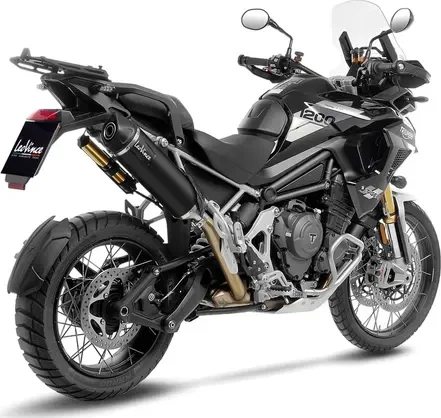 Tobă de eșapament LeoVince Nero Slip-On pentru Triumph Tiger 1200 (2022-2025), 2, nordicamoto.ro