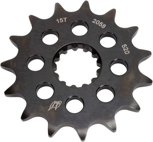 Lightweight Steel Sprocket Black, Zinc, 1, nordicamoto.ro