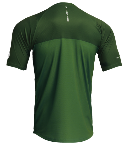 Tricou MTB Thor Intense Assist Censis Forest Green-1