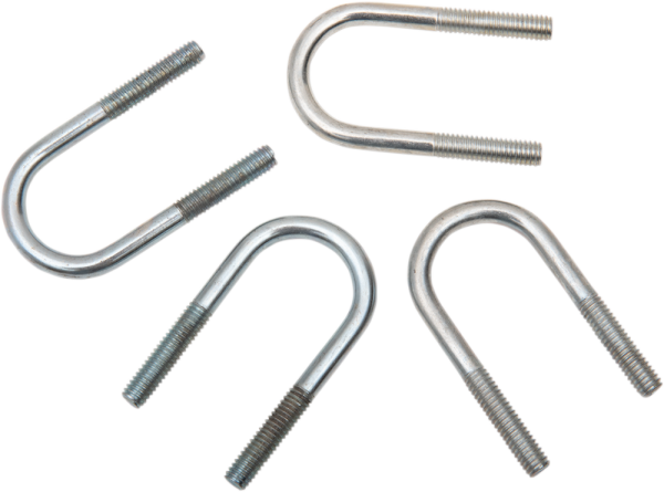 Plow Replacement U-bolts Silver , 3, nordicamoto.ro