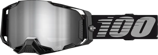 Ochelari 100% Armega Black - Silver Mirror