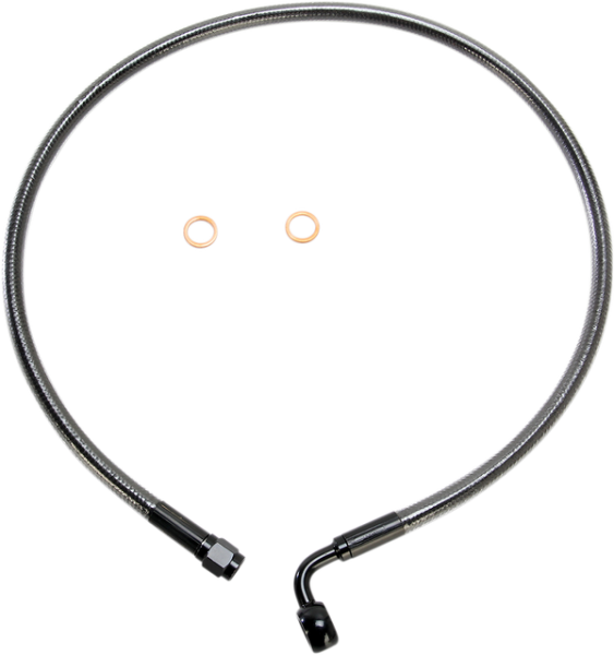 Alternate Length Designer Series Abs-specific Front Brake Line Kit Black, Black Pearl, 1, nordicamoto.ro