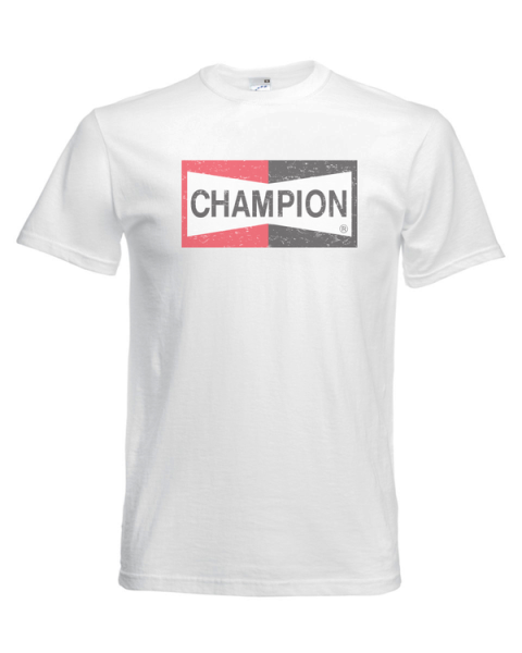 Champion T-shirt White  XL, 1, nordicamoto.ro