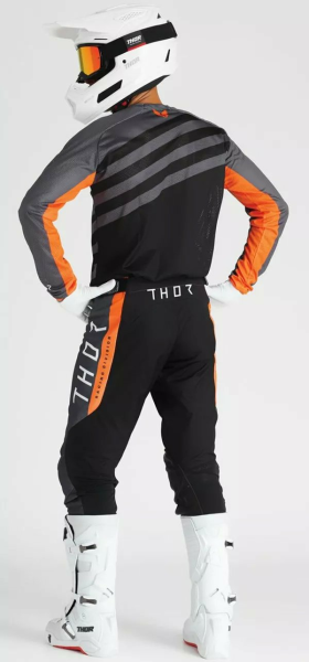 Pantaloni THOR Launchmode Vented Raid Black/Gray-1