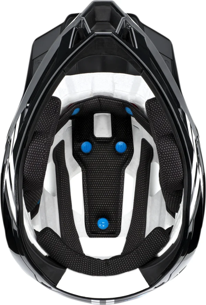 Casca MTB 100% Trajecta Black/White S, 5, nordicamoto.ro