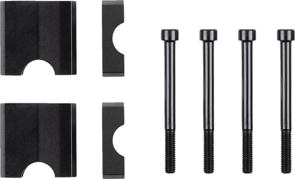 Universal 7/8(r) Bar Risers Black, 2, nordicamoto.ro